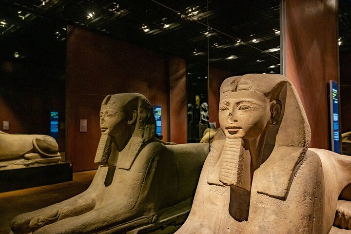 Turin: Egyptiska museet Monolingual Skip-the-line guidad mysterietur, liten grupp