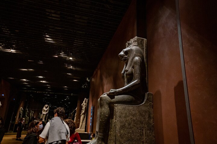 Turin: Egyptiska museet Monolingual Skip-the-line guidad mysterietur, liten grupp