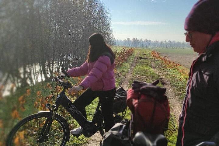 Unesco Palladian Villas i Vicenza: Privat e-cykeltur med picknick och aperitif
