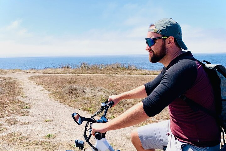 Passeio guiado de bicicleta elétrica para toda a família em Santa Cruz (eBike)