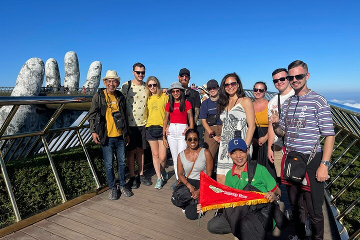 Visite d'une journée complète en petit groupe du Golden Bridge et des collines de Ba Na