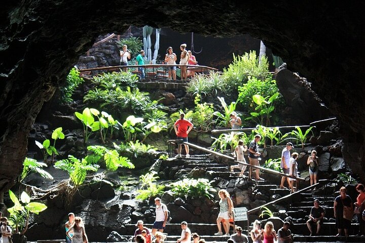 Timanfaya, Jameos Agua & Cueva Verdes - Höjdpunkter Lanzarote