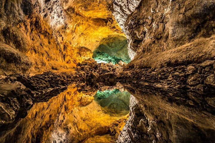 Timanfaya, Jameos Agua & Cueva Verdes - Höjdpunkter Lanzarote