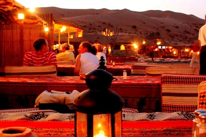 Agafay Desert Dinner Show with Quad Bike and Sunset Camel Ride
