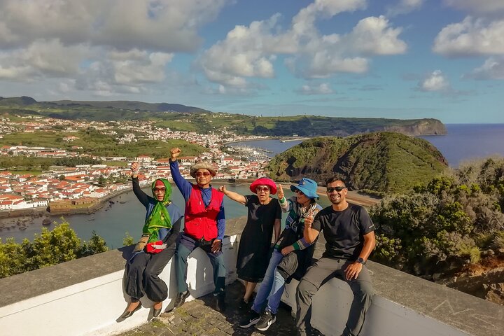 Eiland Faial: een volledige dag met lokale gids, vulkanen en landschappen