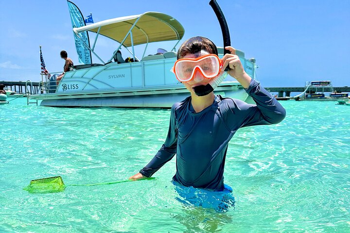 Excursão de 3 horas à Ilha do Crab da Destin Não Privada com Flotadores