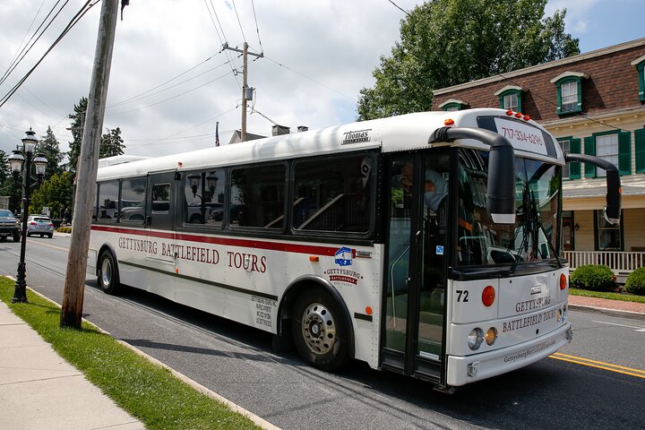 2 - Visita guiada en autobús por el campo de batalla de Gettysburg con guía del parque nacional