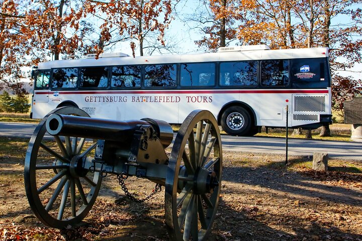 2 - Visita guiada en autobús por el campo de batalla de Gettysburg con guía del parque nacional