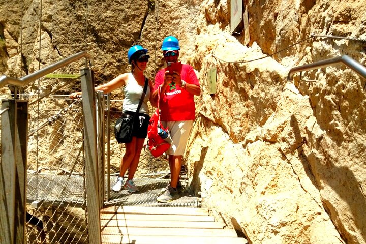 Privat tur i Caminito del Rey fra Marbella eller Malaga