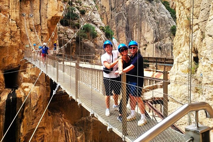 Privat tur i Caminito del Rey fra Marbella eller Malaga