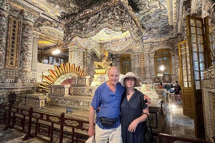 Excursão privada de dia inteiro à cidade imperial de Hue saindo do porto de Chan May