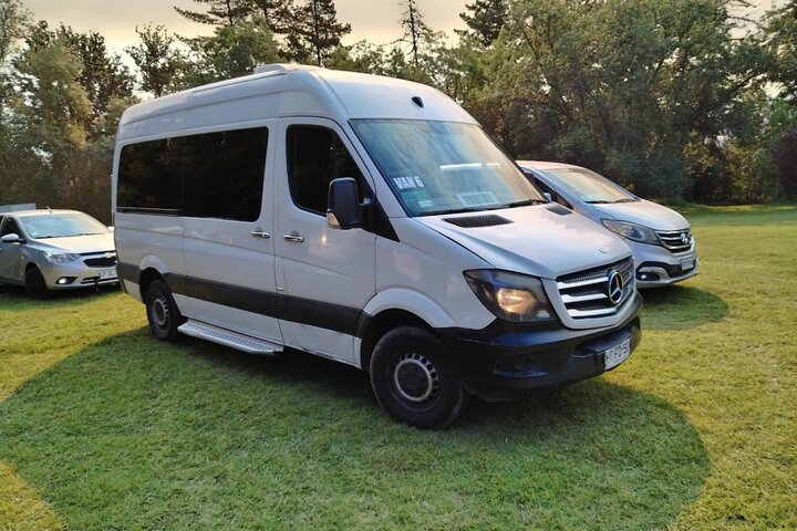 Privat grupp Port San Antonio till Santiago Chile