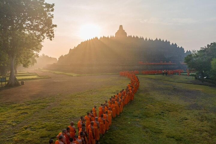Ascension de Borobudur au sommet, temple de Prambanan et ballet Ramayana
