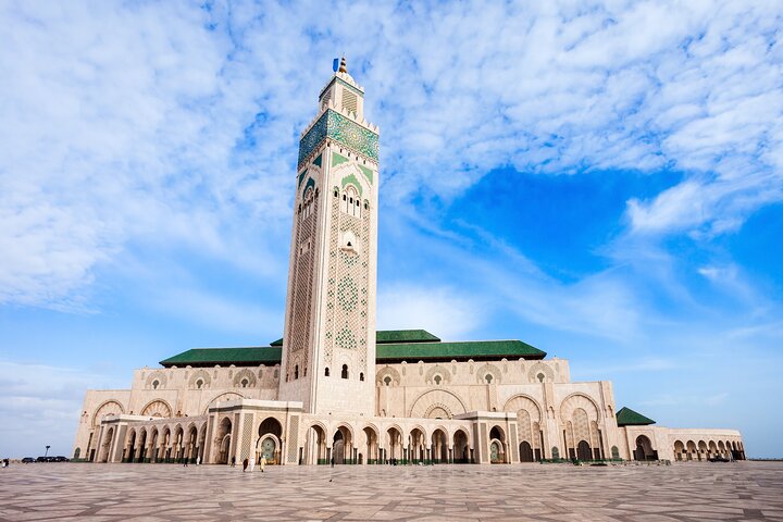 Casablanca City Tour: Moschea Hassan II, Lega Araba Parco e attrazioni turistiche