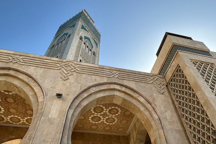 Casablanca City Tour: Moschea Hassan II, Lega Araba Parco e attrazioni turistiche