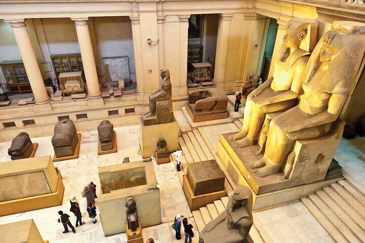 From Port Said: Giza Pyramids and Museum, Private Day Tour.