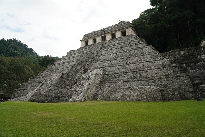 Omvisning i den arkeologiske sonen i Palenque med guide inkludert