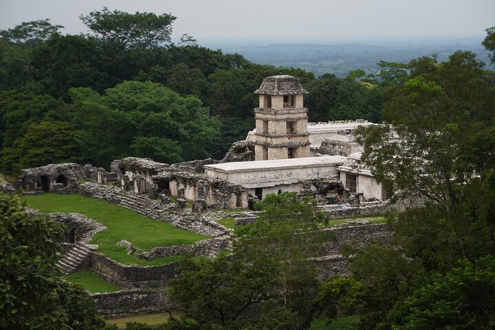 Omvisning i den arkeologiske sonen i Palenque med guide inkludert