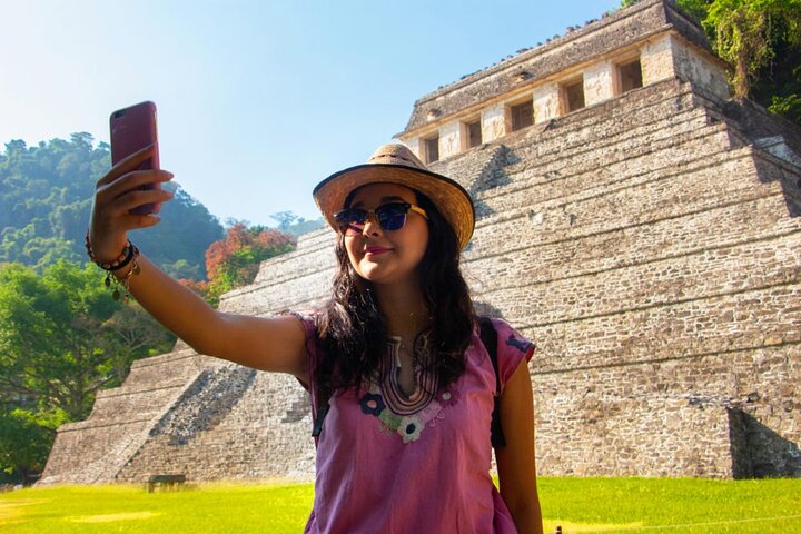 Omvisning i den arkeologiske sonen i Palenque med guide inkludert