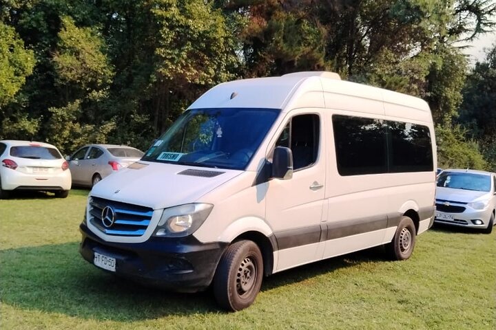 Privat grupp Port San Antonio till Santiago Chile