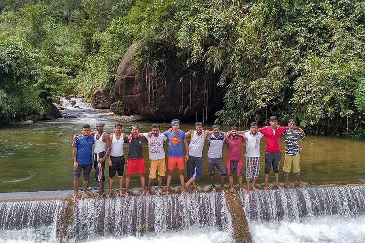 Tour naar Anakulam en watervallen met wilde olifanten (trekking in de Munnar-vallei)