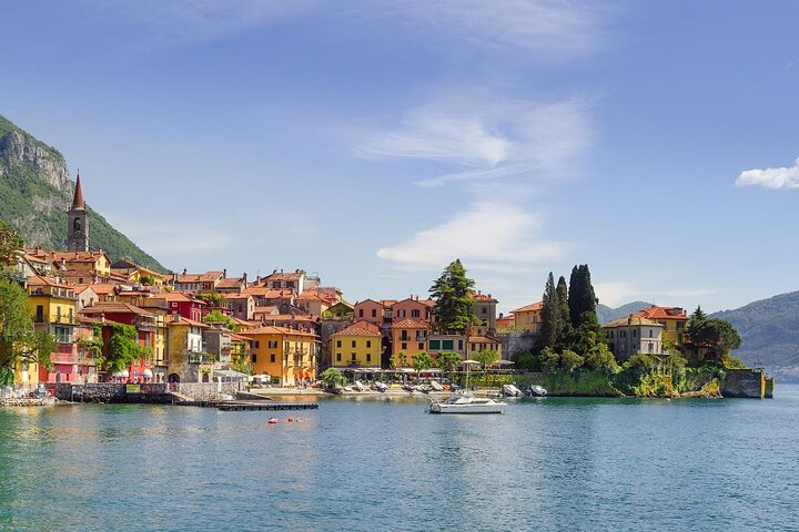 Como, Bellagio & Varenna : Kleine groep vanuit Milaan met boottocht