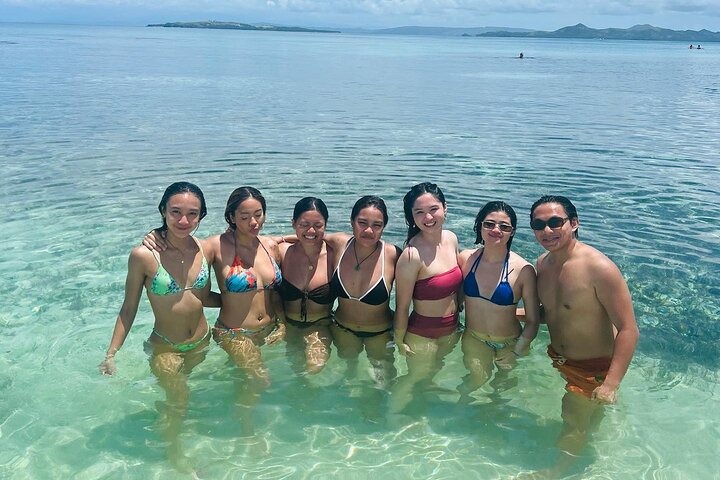 Privat Tri Island Hopping & Boodle Fight Lunsj på Siargao Island
