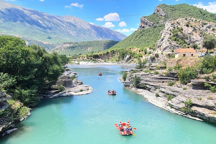Tour di rafting nel Parco nazionale del fiume Vjosa Wild River