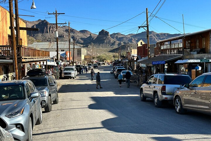 Oatman Mining Camp & Burros : Visite historique de la Route 66 au départ de Laughlin