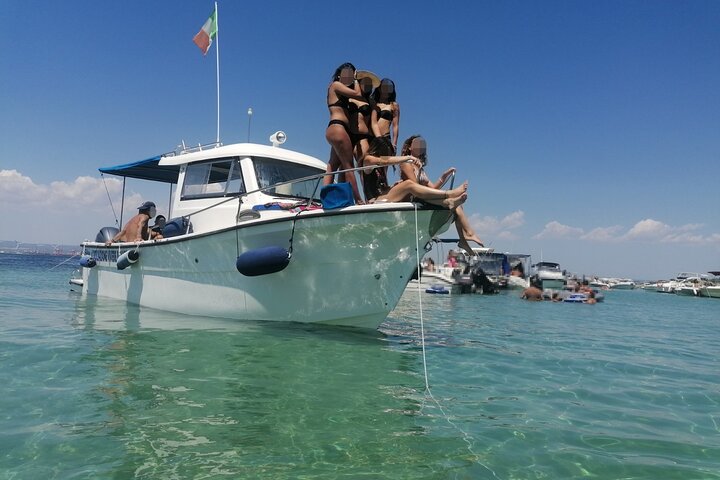 Passeio de barco, festa em barco, observação de golfinhos, pesca.