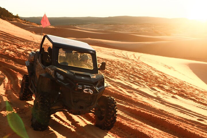 Koraalroze zandduinen UTV Sandboarden en Slot Canyon