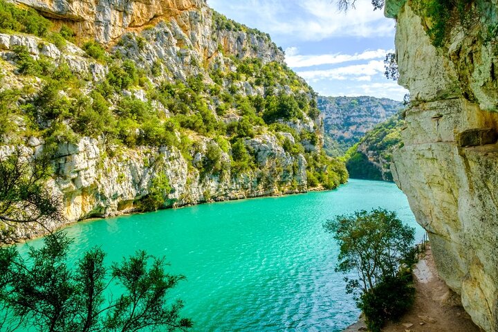 Tour privado de día completo al cañón de Verdon y su lago