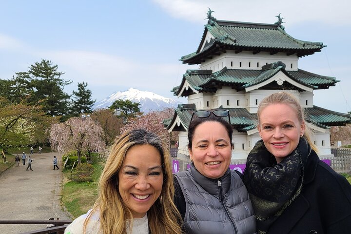 Excursion personnalisée d'une demi-journée à Hirosaki avec Guide local agréé