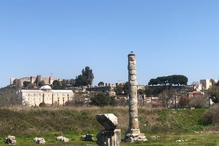 Excursion privée d'une journée à Ephèse au départ du port/hôtels de Cesme