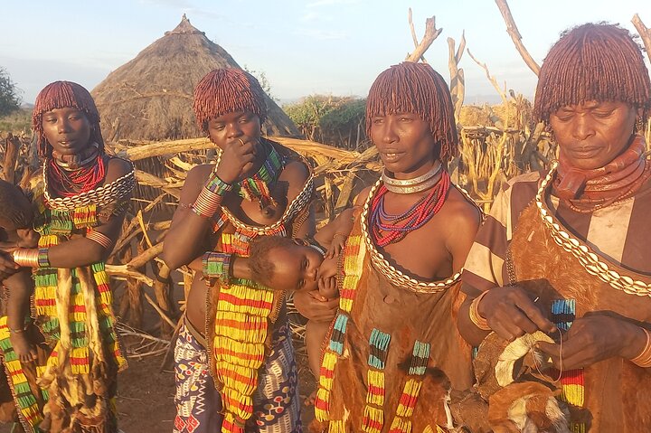 Circuit tribal de 4 jours dans la vallée de l'Omo de Jinka à Jinka