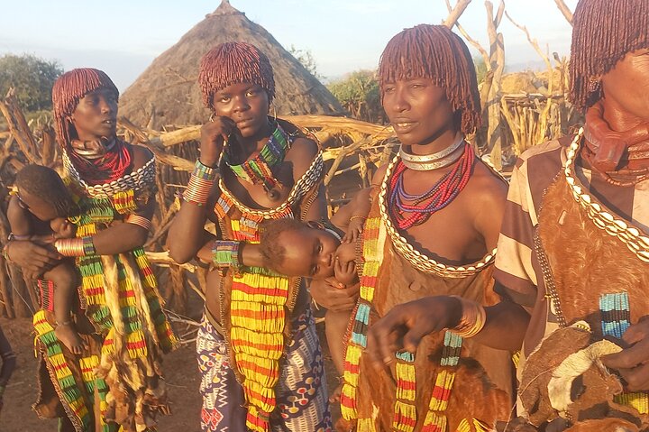 Circuit tribal de 4 jours dans la vallée de l'Omo de Jinka à Jinka