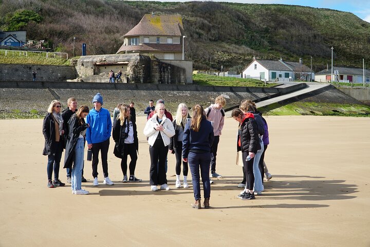 Guidet tur fra Utah Beach til Omaha Beach med Jeep-nedsenking