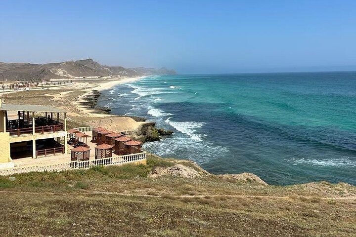 Upptäck Västra Salalah och simma ( Karibiska Orienten) Fazayeh Beach