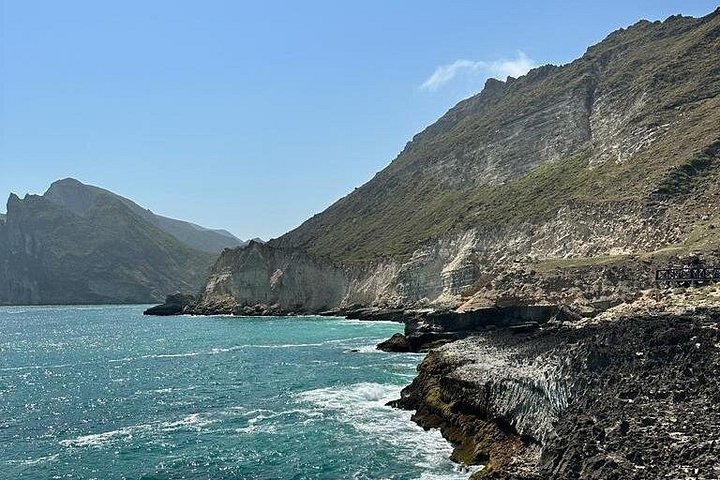 Upptäck Västra Salalah och simma ( Karibiska Orienten) Fazayeh Beach
