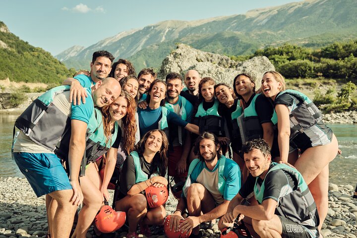 Tour di rafting nel Parco nazionale del fiume Vjosa Wild River