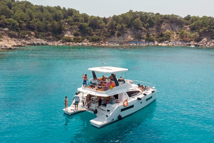 Catamaran Cruises Rhodos - Cruise van 6 uur ALL INCLUSIEF