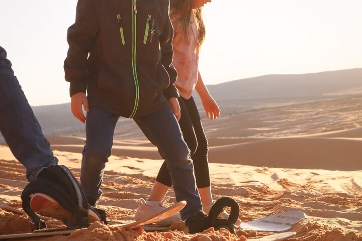Koraalroze zandduinen UTV Sandboarden en Slot Canyon