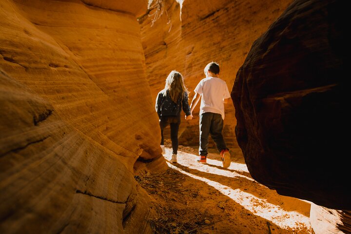Koraalroze zandduinen UTV Sandboarden en Slot Canyon