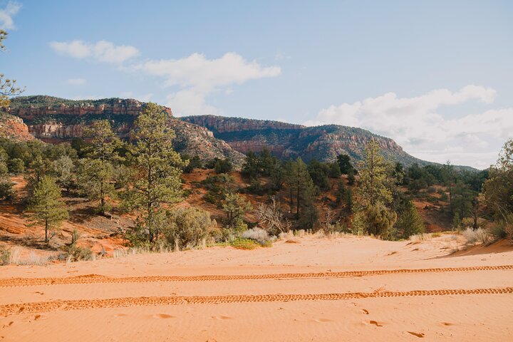 Koraalroze zandduinen UTV Sandboarden en Slot Canyon