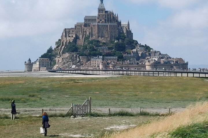 Mont-St-Michel: recorrido privado a pie "entrada a la abadía incluida"