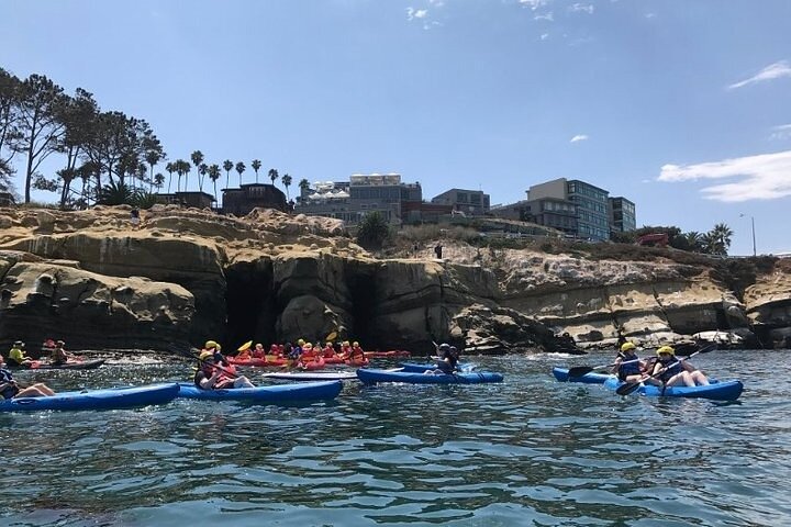 Tour in kayak delle grotte marine di La Jolla (kayak singolo)