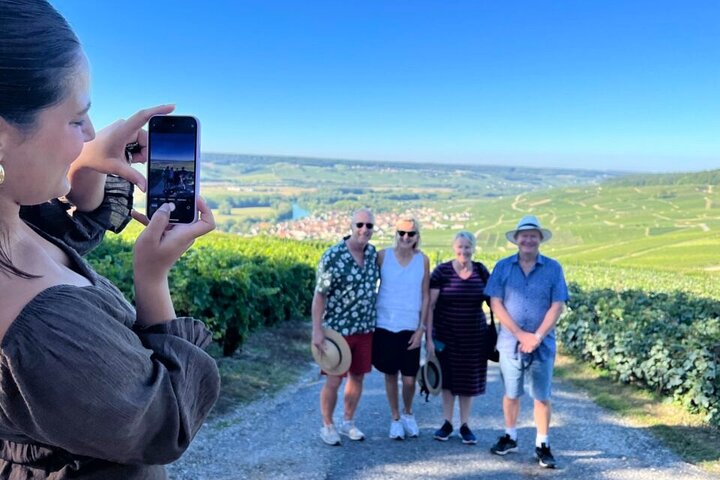 Must-see 3h30 fra Epernay (Privat halvdags Champagne Tour)