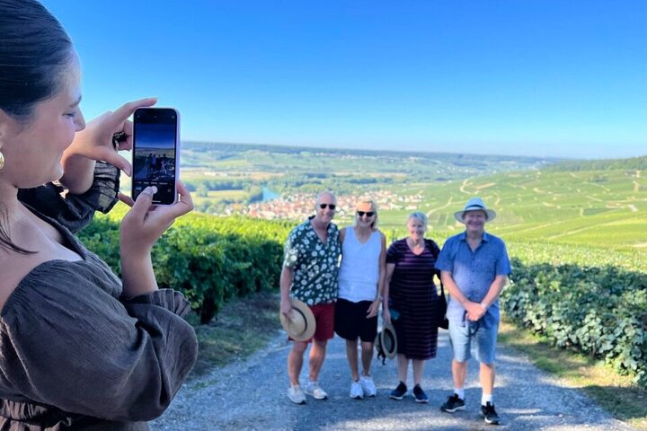 Experiencia Gold Champagne desde Epernay (tour privado de día completo)