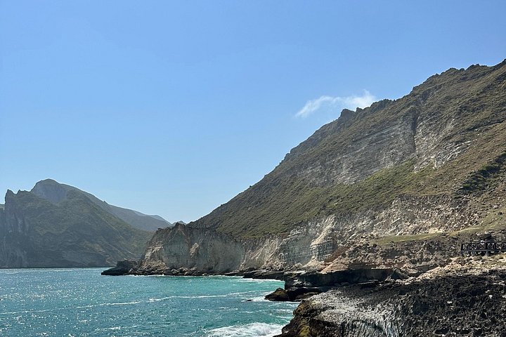 Upptäck Västra Salalah och simma ( Karibiska Orienten) Fazayeh Beach