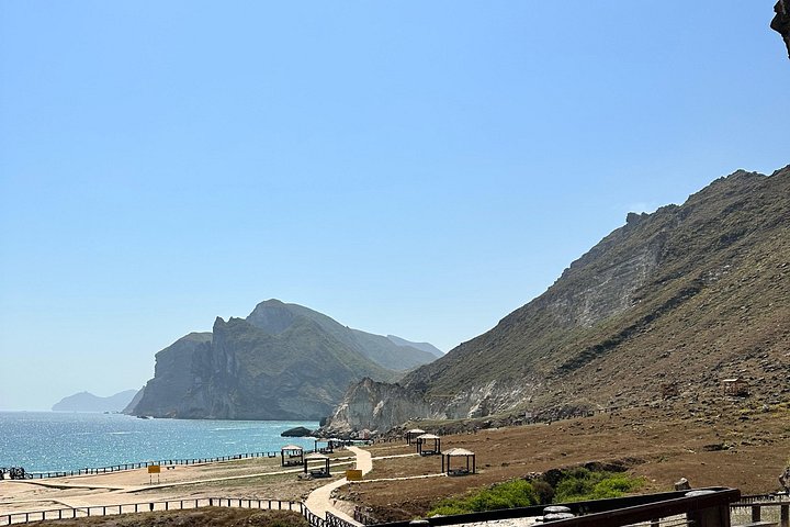 Upptäck Västra Salalah och simma ( Karibiska Orienten) Fazayeh Beach